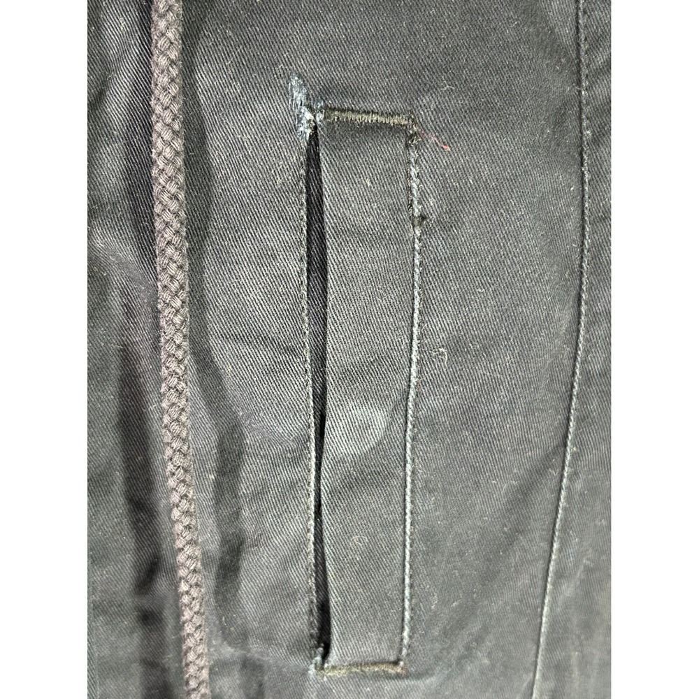 CROPP Navy Blue Fur‎ Hood Parka Jacket Women's XL Get Ready For Cold Outwear - Picture 5 of 16